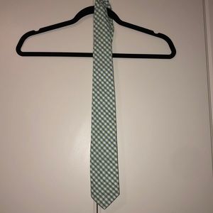 Boys Bella Bliss Green, Blue, and White Tie